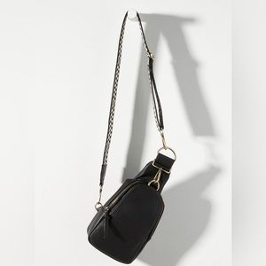 Anthropologie Black Liberty Sling Bag. Excellent condition. Only used once.